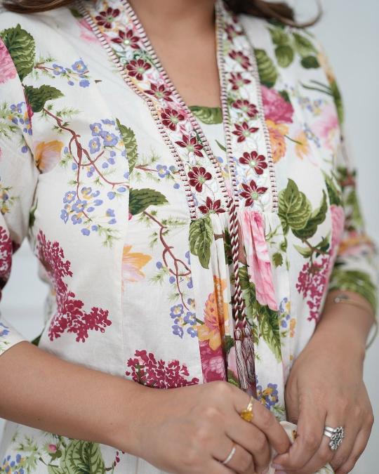 Jaipuri 3pcs readymade kurti wholesale market in mumbai  - wholesale export
